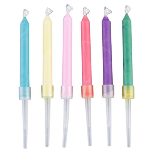 Свечи декоративные "Цветное пламя" 6 шт 2452117