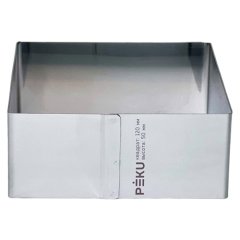 Форма металлическая для выпечки Квадрат PEKU H5 W12 см КВ/5/12/12