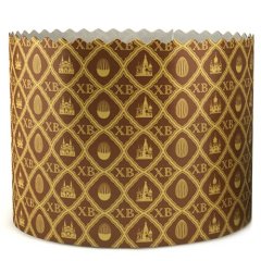 Форма для кулича "Золото ХВ" D90 H90 мм 1 шт PA9090PEG