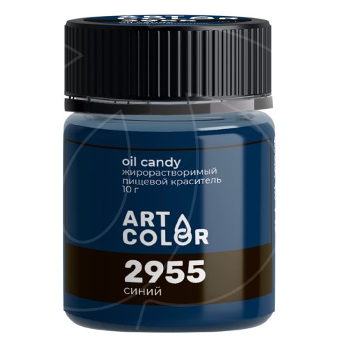 Краситель пищевой сухой жирорастворимый ART COLOR "OIL CANDY Синий" 10 г OIL-4702-10