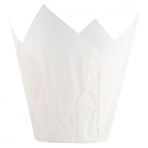 Капсула тюльпан Белая D50 H80 мм 1 шт TULIP W 50*80 E  Т50*80(W), б-102; 7450250