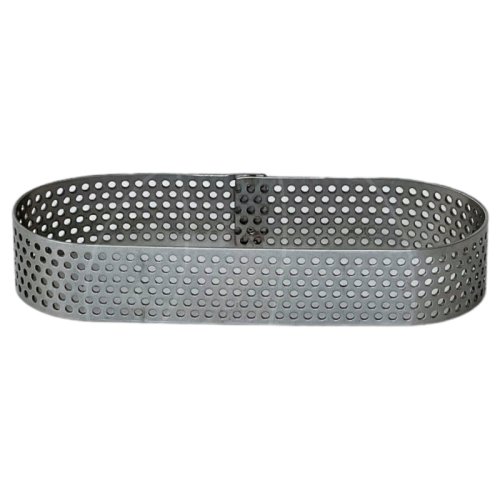 Форма металлическая для выпечки перфорированная PEKU Овал H2 D13х3 ОП/2/3/13