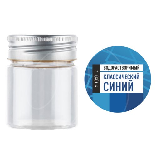 Баночка для хранения красителя MIXIE "Классический синий" 40 мл 25150
