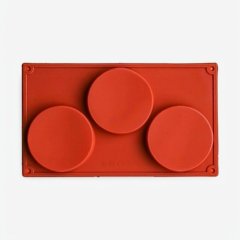 Форма силиконовая "Диски" 10 см 1298, СФ-41