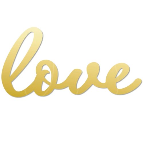 Топпер декоративный акриловый "Love №30" TA/30