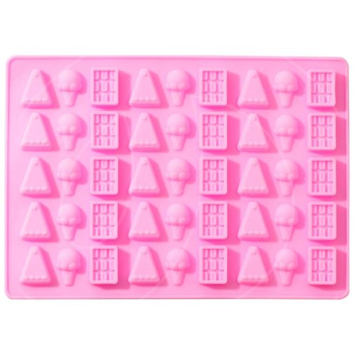 Форма силиконовая для мармелада "Сладости" 45 шт 6905688