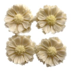 Фигурка из шоколадной глазури "Цветочки" 4 шт ФГ167