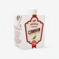 Сливки ультрапастеризованные MILKAVITA Премиум 33% 500 мл 