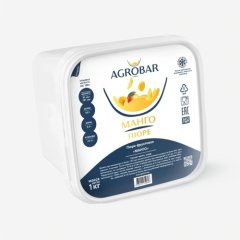 Пюре замороженное AGROBAR Манго 1 кг 