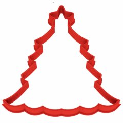 Вырубка пластиковая LUBIMOVA "Ёлочка кремлёвская" LC-00003101