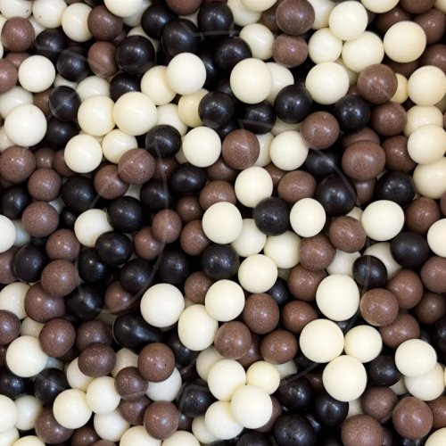 Посыпка кондитерская из дутого риса "Шоколадный микс" 5-12 мм 50 г 