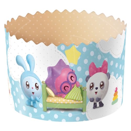 Форма для кулича "Малышарики" D90 H90 30 шт pmK7085сML